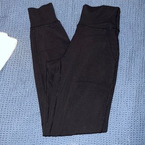 Lululemon align black joggers barely worn size 2